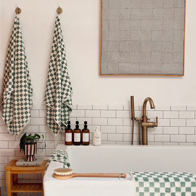 Mate Bath Towel Bundle (4+4) - Sage