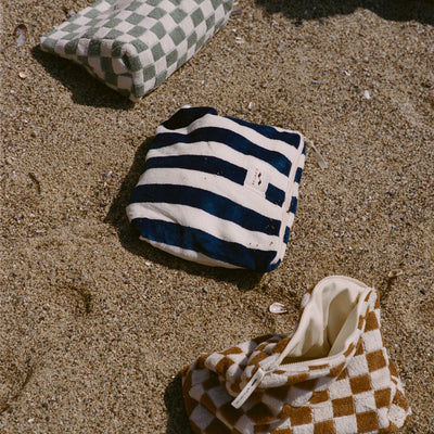 Cabana Terry Pouch - Deep Pool