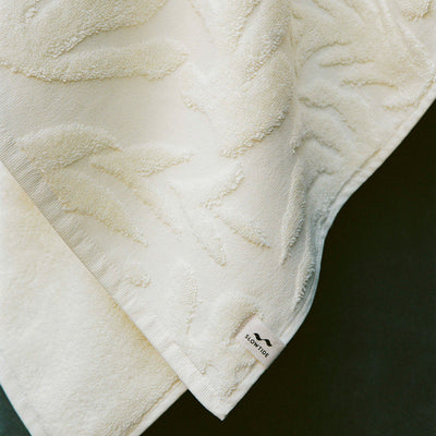Sunny Sculpted Bath Towel Bundle (2+2) - Cream