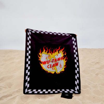 Blocks On Fire Quick-Dry Picnic Blanket | Wu-Tang Clan x Slowtide