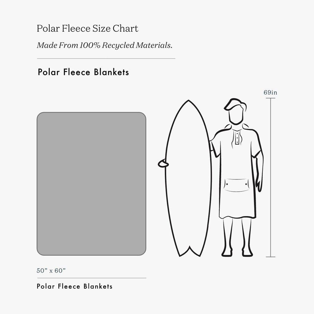 Glacier Fleece Blanket - Slowtide